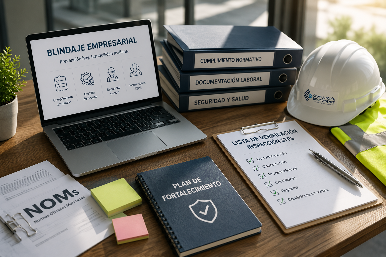 Documentación para cumplimiento normativo y preparación de inspecciones STPS